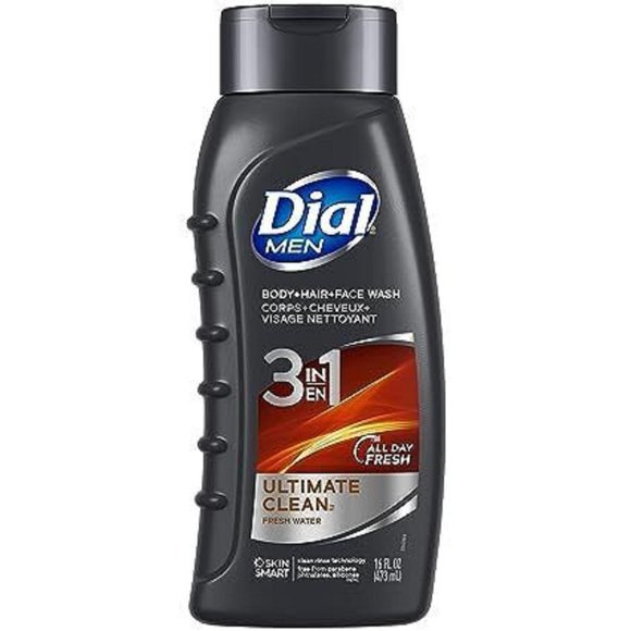 Dial Men's Body Wash Ultimate Clean Fresh Water -16 OZ - Picture 1 of 1